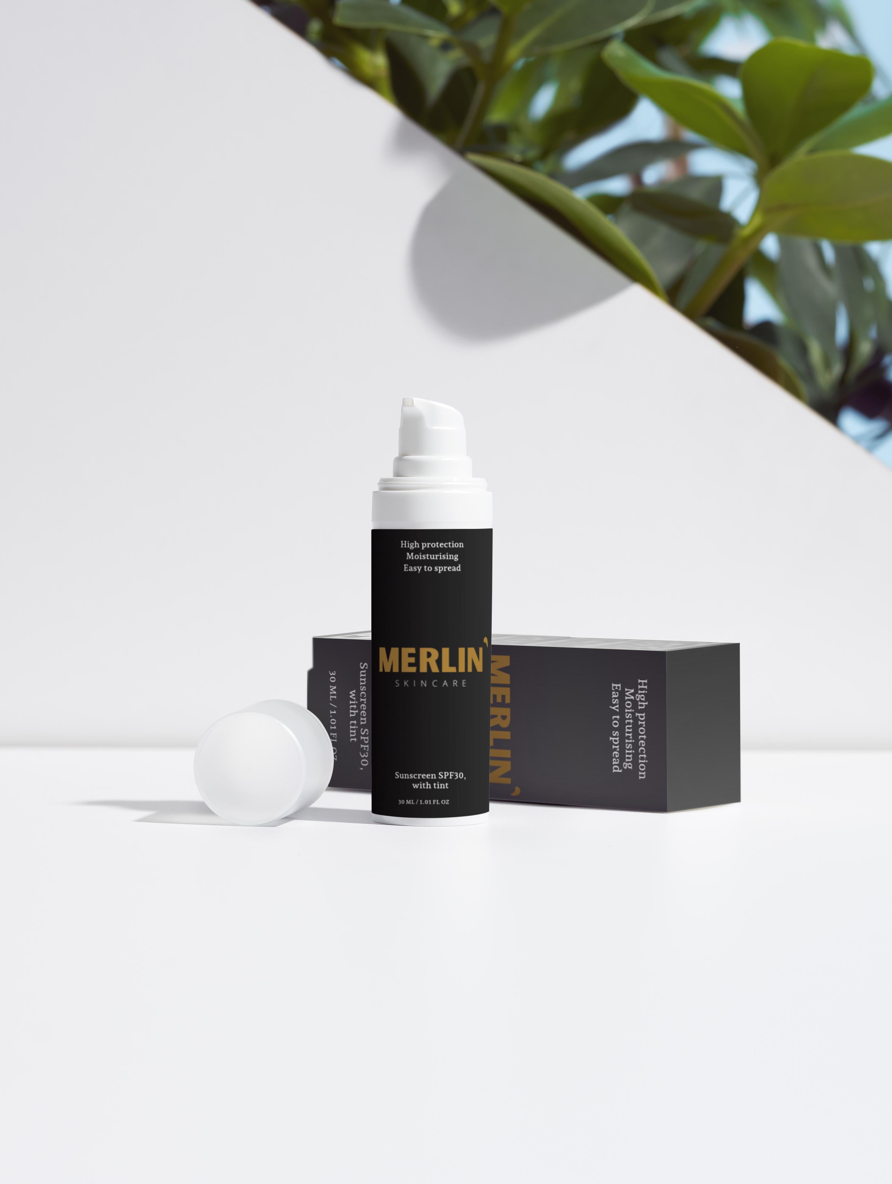 Sunscreen SPF30, with tint